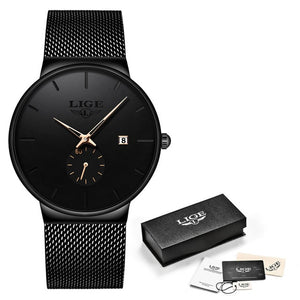 LIGE Quartz Watch Unisex
