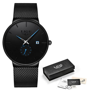 LIGE Quartz Watch Unisex