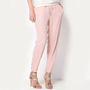 INDJXND Summer OL Chiffon Pants