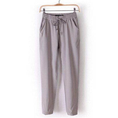 INDJXND Summer OL Chiffon Pants