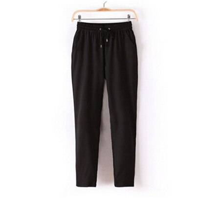 INDJXND Summer OL Chiffon Pants
