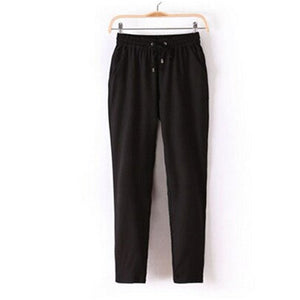 INDJXND Summer OL Chiffon Pants