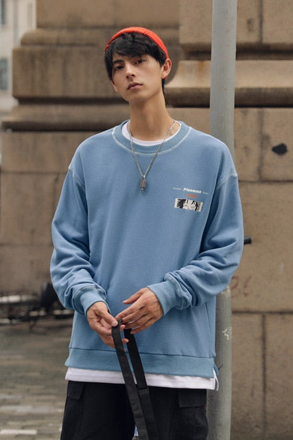 Solid Color Sweatshirt