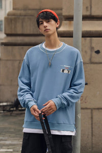 Solid Color Sweatshirt