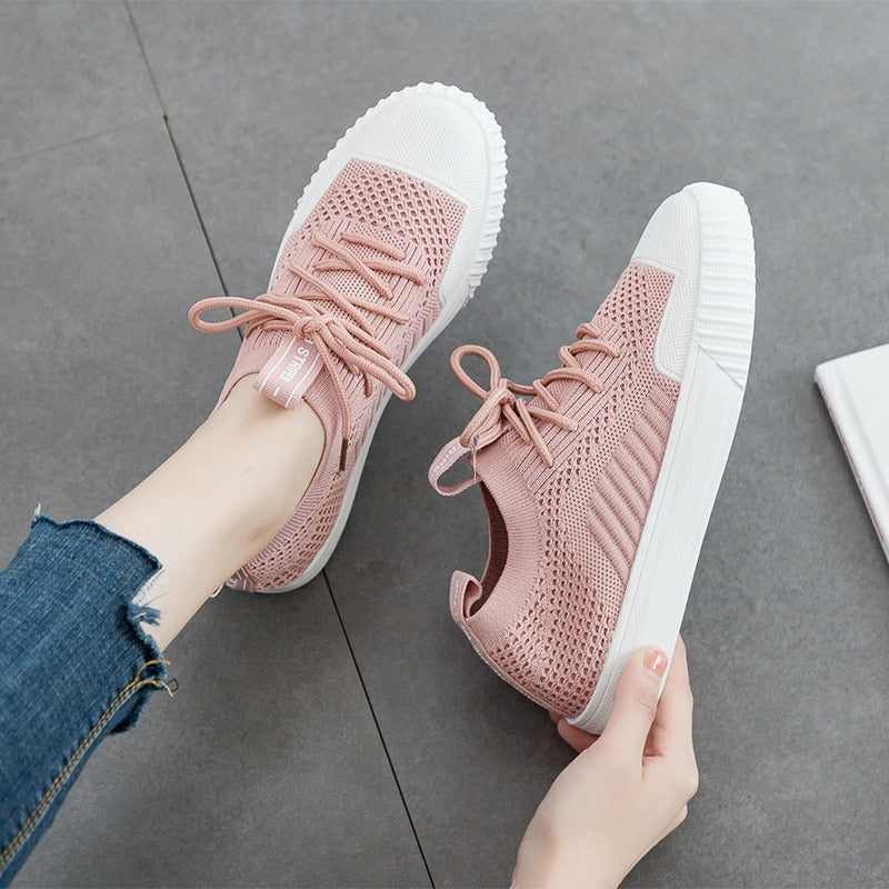 New Pink Sneakers Women