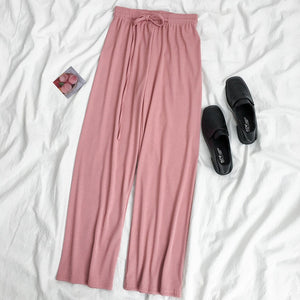 Korean Spring Summer Drawstring Women Pants