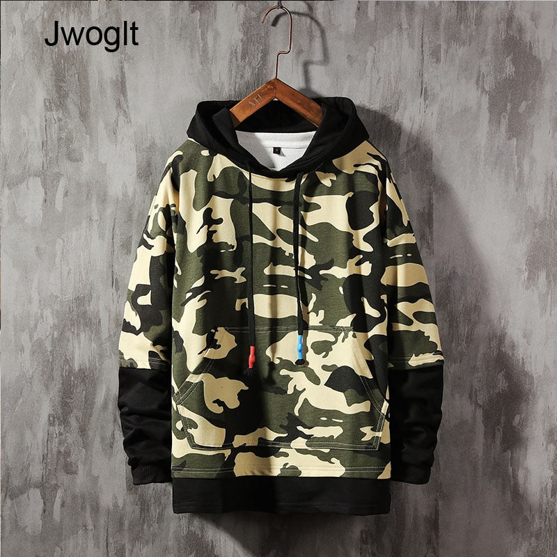 Men Sweatshirt Camouflage Army