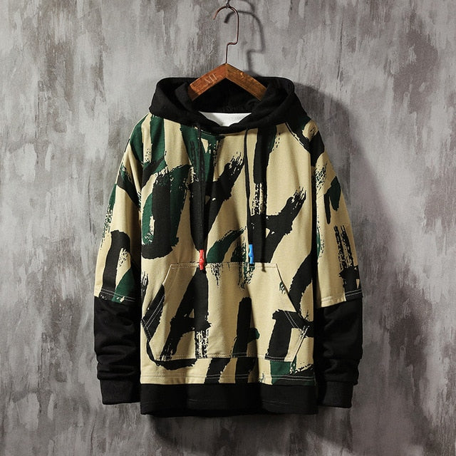 Men Sweatshirt Camouflage Army