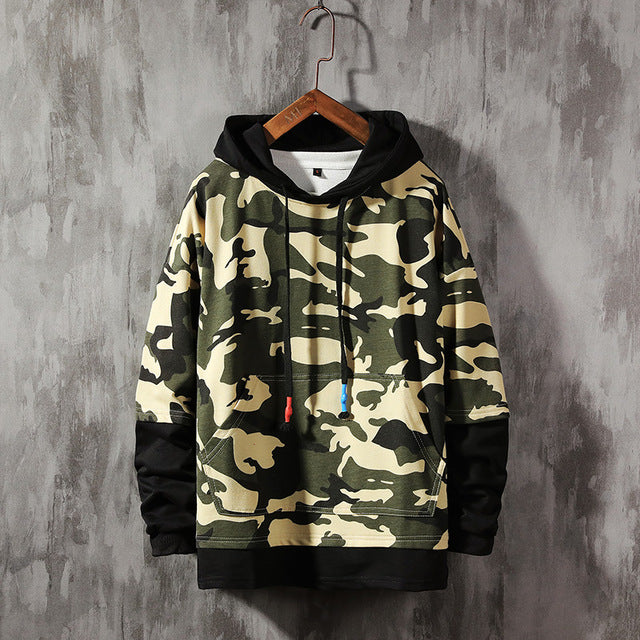Men Sweatshirt Camouflage Army