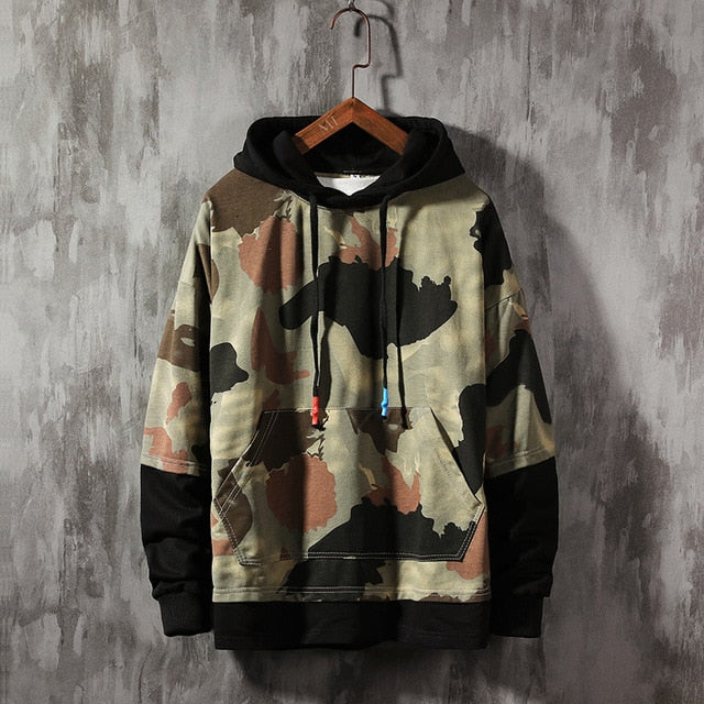Men Sweatshirt Camouflage Army