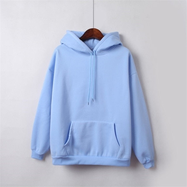 Solid Color Women's Sweatshirt
