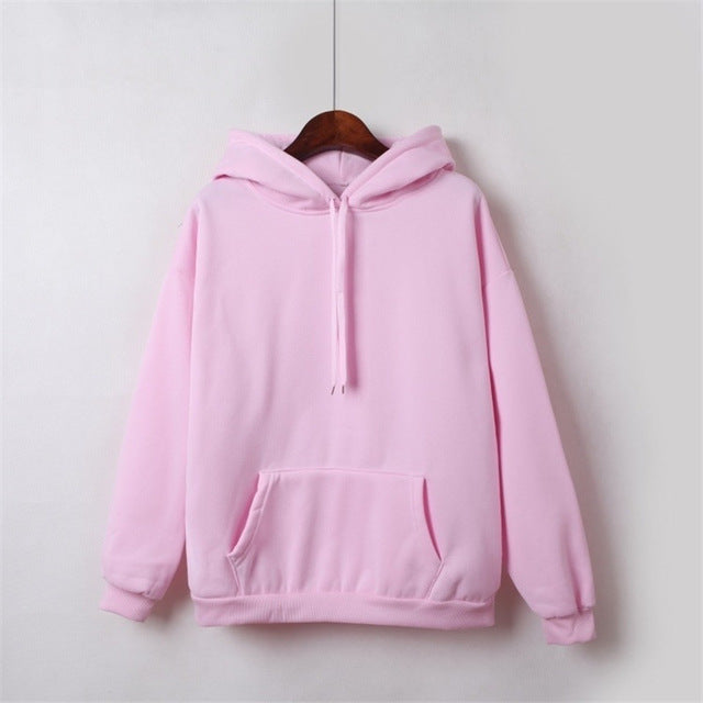 Solid Color Women's Sweatshirt