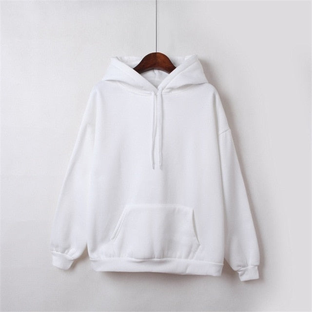 Solid Color Women's Sweatshirt