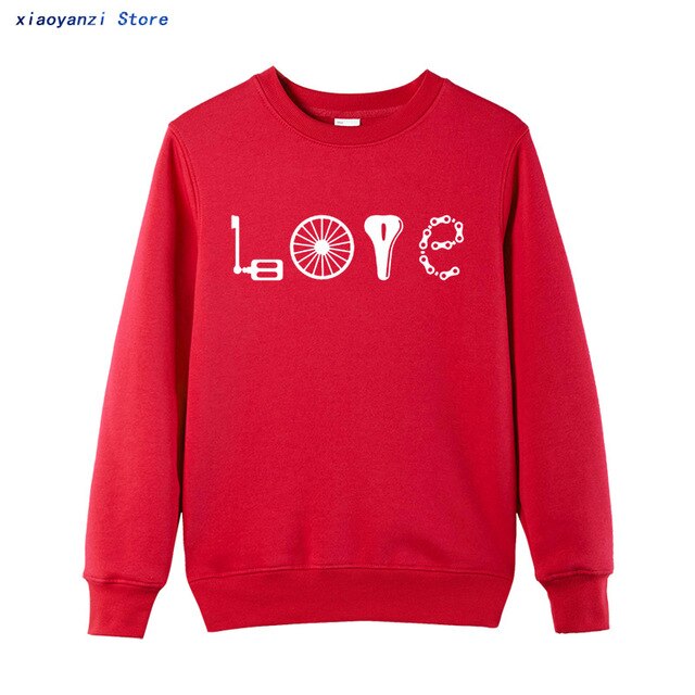 Love Bikes Men Sweatshirts