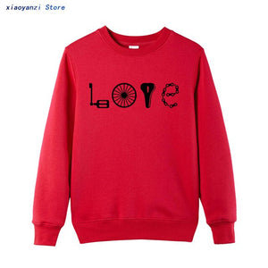 Love Bikes Men Sweatshirts