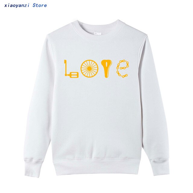 Love Bikes Men Sweatshirts