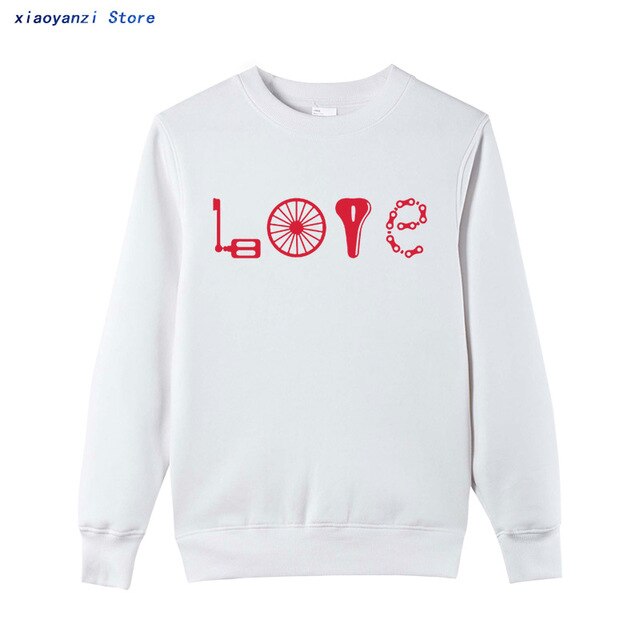 Love Bikes Men Sweatshirts