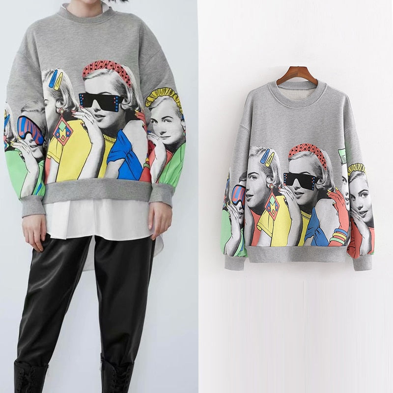 Print Women Sweatshirts
