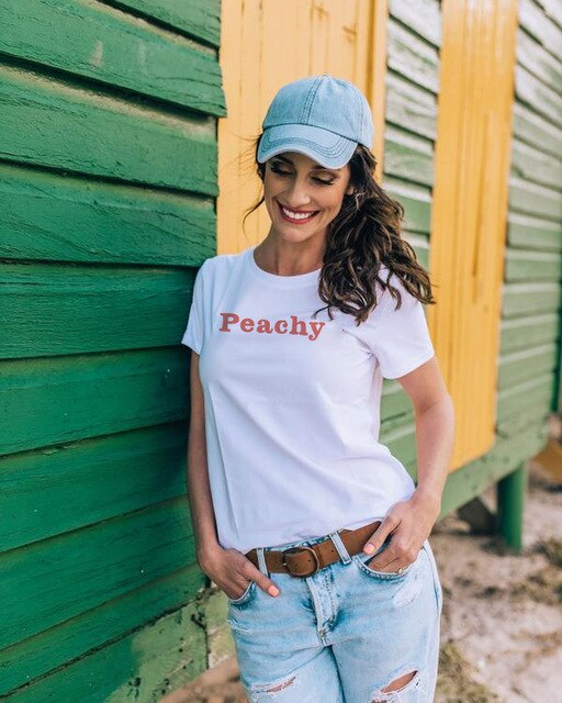 Peachy T-shirt Fashion Clothing